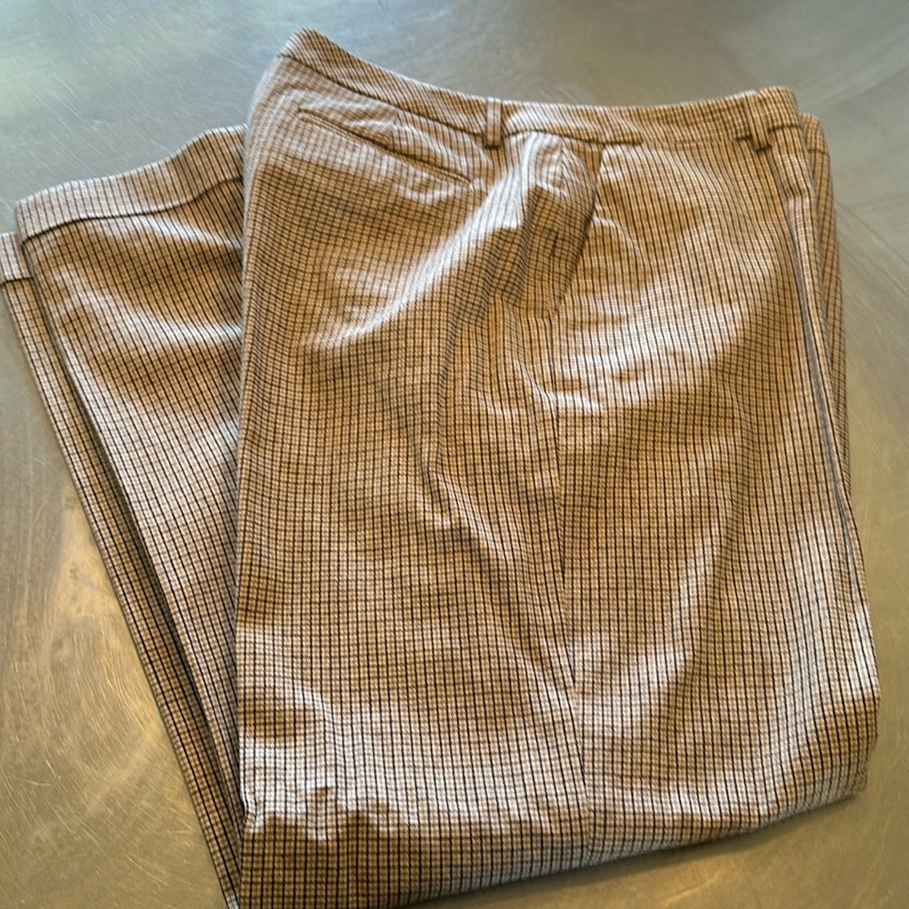 Women’s Ann Taylor petite checkered dress pants